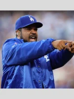 Ice Cube LA Dodgers Coach Blue Jacket