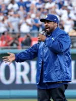 Ice Cube LA Dodgers Coach Blue Jacket