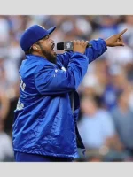 Ice Cube LA Dodgers Coach Blue Jacket