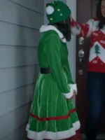 Movie Christmas on Duty Janel Parrish Blair Birch Green Costume
