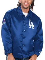 Ice Cube LA Dodgers Coach Blue Jacket