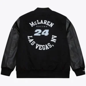 McLaren-F1-Team-Black-Varsity-Jacke