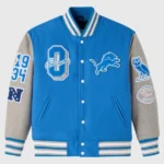 NFL OVO 2025 Detroit Lions Varsity Jacket