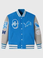 NFL OVO 2025 Detroit Lions Varsity Jacket