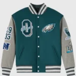 NFL OVO 2025 Philadelphia Eagles Varsity Jacket