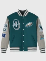 NFL OVO 2025 Philadelphia Eagles Varsity Jacket