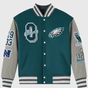 NFL OVO 2025 Philadelphia Eagles Varsity Jacket