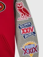 NFL OVO 2025 San Francisco 49ers Varsity Jacket