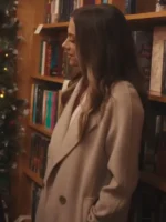 The Christmas Ring Vanessa Mayfield Grey Wool Coat