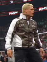 Raw Cody WWE Rhodes Veterans Day Jacket