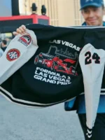 Formula 1 Las Vegas Grand Prix Wool Varsity Jacket - Image 2