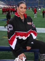 San Francisco 49ers Claire Kittle Red Starter Jacket
