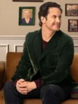 A Merry Little Ex-Mas Oliver Hudson Green Blazer 2025