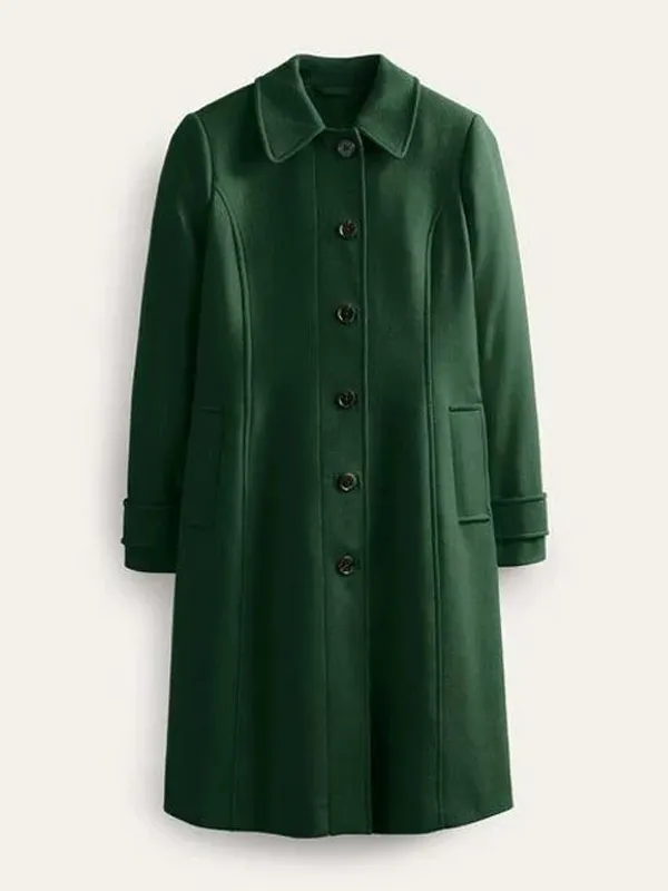 A Newport Christmas 2025 Ella Green Blend Coat A Newport Christmas 2025 Ella Green Blend Coat