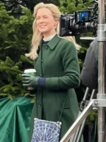 A Newport Christmas 2025 Ella Green Blend Coat - Image 3