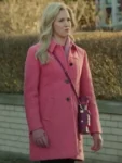 A Newport Christmas Ella Pink Wool Coat