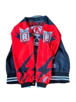 AEW Adam Copeland Rated R Satin Varsity Jacket