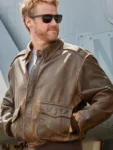 Flight Aviator A2 Airforce Pilot Bomber Leather Jacket