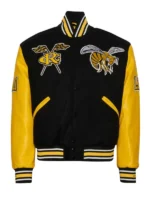 Alabama State University Black Wool Varsity Jacket