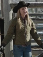 Heartland Amber Marshall Quilted Green Jacket Women