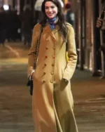 Anne Hathaway Rainy Night in NYC Trench Coat