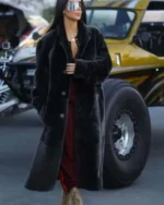 Kim Kardashian NYC Street Style Black Trench Coat