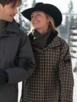 Amy Fleming Heartland Checkered Jacket