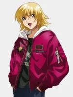 Cagalli Yula Athha Red Gundam MA-1 Bomber Jacket