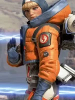 Wattson Apex Legends Leather Hooded Jacket