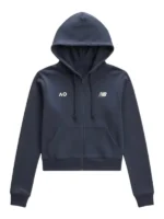 Australian Open Coastal Cropped Hooded Jacket