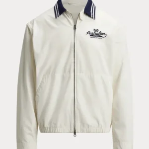 Australian Open 2026 White Bayport Cotton Jacket