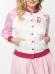 Barbie Vintage Pink Varsity Jacket