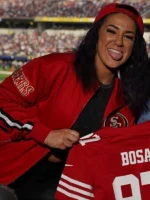 Bayley San Francisco 49ers Track Jacket - Image 4