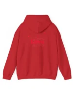 Be My Valentine 2026 Red & White Pullover Hoodie