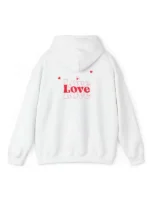 Be My Valentine 2026 Red & White Pullover Hoodie