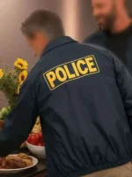 Ben Affleck The Rip 2026 Blue Police Jacket