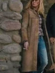 Beth Dutton Yellowstone Black Leather Coat