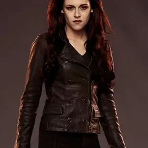The Twilight Saga Kristen Stewart Black Leather Jacket