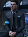 Detroit Become Human RK800 Connor Black Trench Coat
