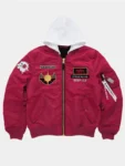Cagalli Yula Athha Red Gundam MA-1 Bomber Jacket