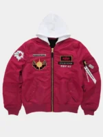 Cagalli Yula Athha Red Gundam MA-1 Bomber Jacket