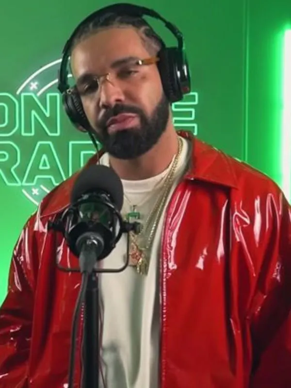 Drake On The Radar Red Jacket Drake On The Radar Red Jacket