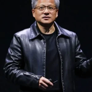 Nvidia CEO Jensen Huang Leather Jacket