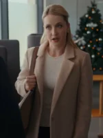 Emily Tennant Wool Trench Coat Christmas Above Clouds