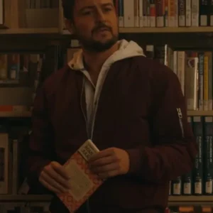 Tyler Hynes Maroon Bomber Jacket Christmas Above Clouds