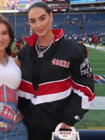 San Francisco 49ers Claire Kittle Red Starter Jacket - Image 4