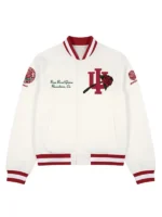 Indiana Hoosiers 2026 Rose Bowl White Varsity Jacket