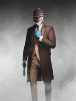 Dallas Nathan Steele Payday 3 Brown Costume Coat