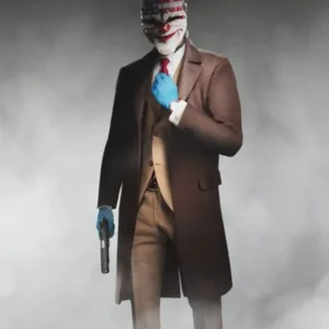Dallas Nathan Steele Payday 3 Brown Costume Coat