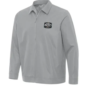 NASCAR Daytona 500 2026 Antigua Grey Pivot Jacket